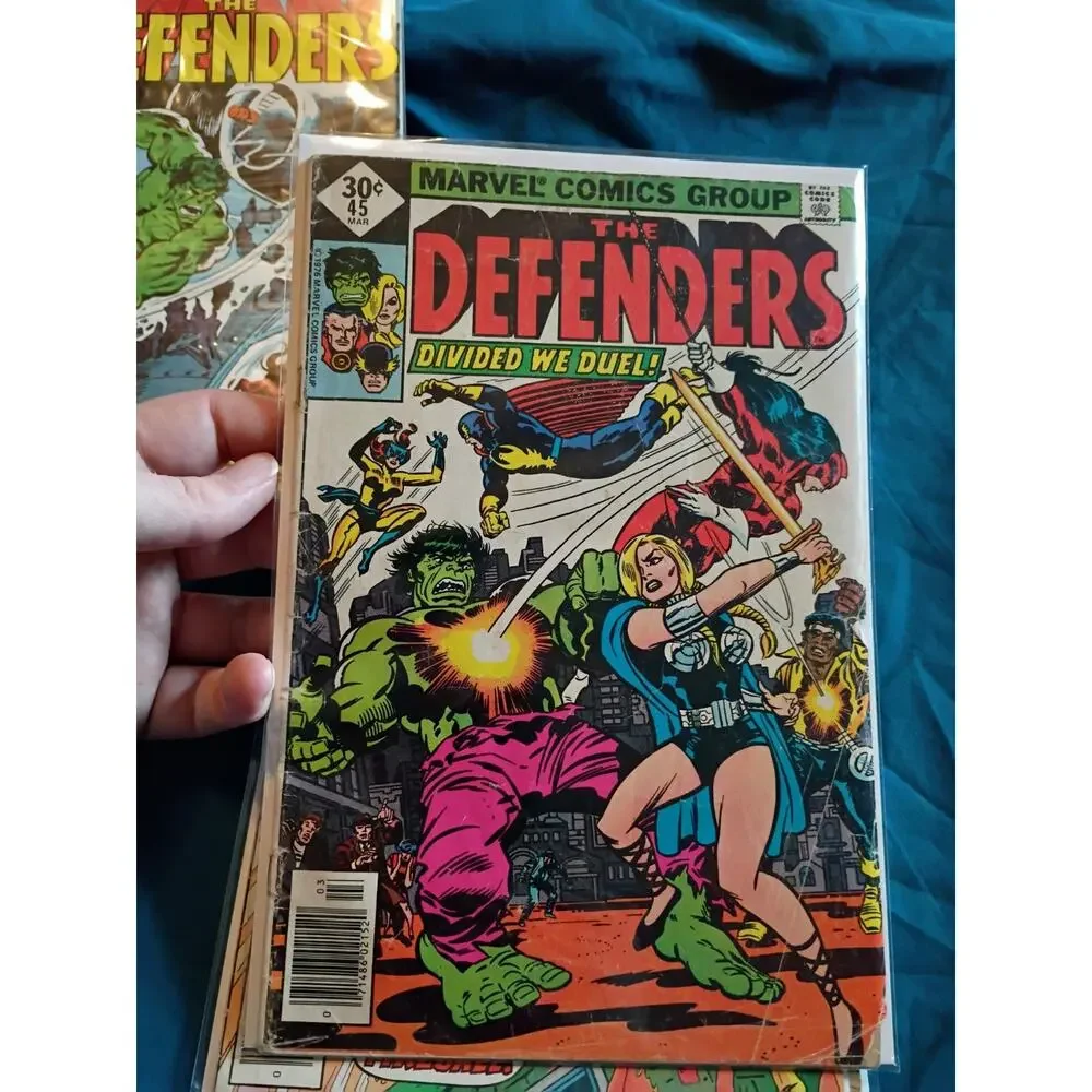 The Defenders Lot Of 5 #5,39,45,85,114 Low To Mid Grade Marvel Hulk Dr Strange